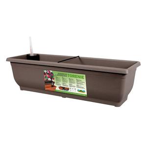 Kvetináč samozavlažovací Torenie 60 cm/hnedý vyobraziť