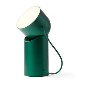 Tmavozelená LED stolná lampa (výška 14 cm) Orbe – Lexon vyobraziť