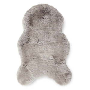 Svetlosivá syntetická kožušina 60x90 cm Super Teddy – Think Rugs vyobraziť