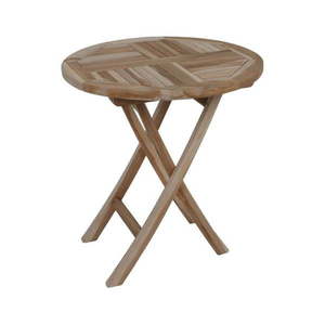 Okrúhly záhradný jedálenský stôl ø 70 cm Java – Garden Pleasure vyobraziť