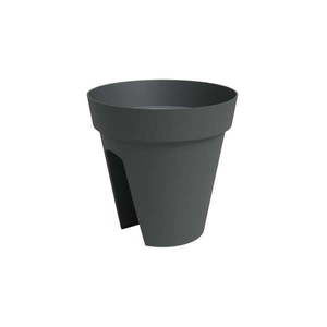 Závesný kvetináč na zábradlie z recyklovaného plastu ø 30 cm Capri – Artevasi vyobraziť