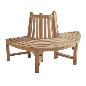 Hnedá drevená záhradná lavica Java – Garden Pleasure vyobraziť