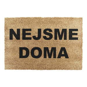 Rohožka z kokosového vlákna 40x60 cm Nejsme Doma – Artsy Doormats vyobraziť