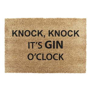 Rohožka z kokosového vlákna 40x60 cm Gin O'Clock – Artsy Doormats vyobraziť