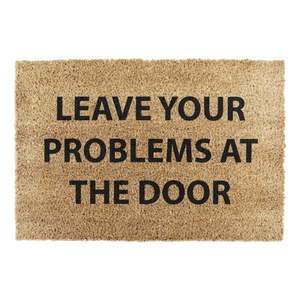 Rohožka z kokosového vlákna 40x60 cm No Problems – Artsy Doormats vyobraziť
