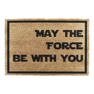 Rohožka z kokosového vlákna 40x60 cm May the Force Be With Your – Artsy Doormats vyobraziť