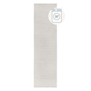 Biely umývateľný behúň zo ženilky 60x240 cm Elton – Flair Rugs vyobraziť