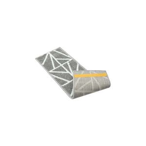 Biele/sivé nášľapy na schody v súprave 13 ks 22x73 cm Striped – Mila Home vyobraziť
