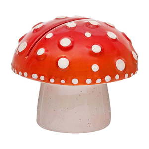 Červený kamenný stojací stojan na fotky 7x6 cm Mushroom – Sass & Belle vyobraziť