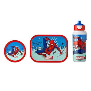 2 ks detského desiatového boxu s fliaš Spiderman – Mepal vyobraziť