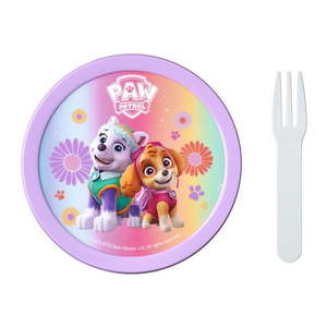 Detský desiatový box s vidličkou Paw patrol girls – Mepal vyobraziť