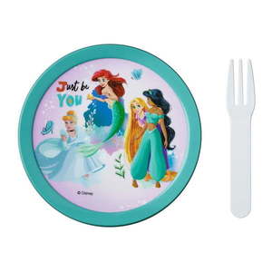 Detský desiatový box s vidličkou Disney princess - Mepal vyobraziť