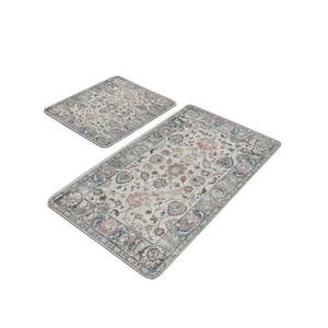Sivé kúpeľňové predložky v súprave 2 ks 60x100 cm – Mila Home vyobraziť