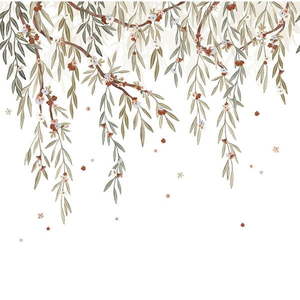 Detská tapeta 200 cm x 248 cm Eucalyptus Blooming – Lilipinso vyobraziť