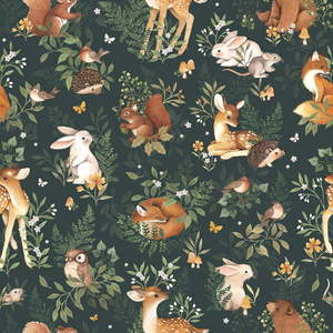 Detská tapeta 10 m x 50 cm Forest Friends – Lilipinso vyobraziť