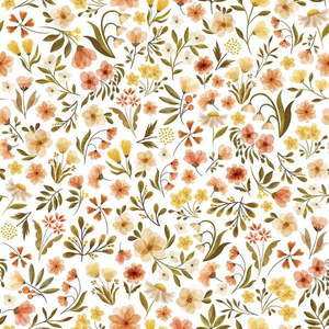 Detská tapeta 10 m x 50 cm Vintage Flowers – Lilipinso vyobraziť