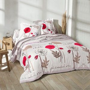 Posteľná bielizeň s potlačou Vlčie maky, polycoton vyobraziť