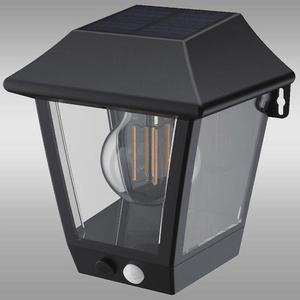 Nástenná Lampa snímač pohybu 46821 Black K1 vyobraziť