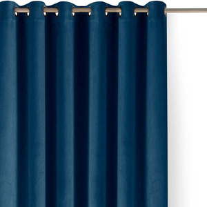 Modrý zamatový dimout záves 530x300 cm Velto – Filumi vyobraziť