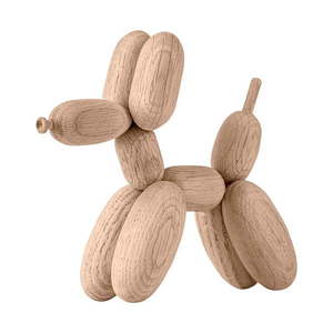 Drevená soška (výška 14, 5 cm) Ballon Dog – Boyhood vyobraziť