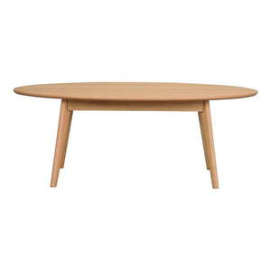 Konferenčný stolík v dekore duba v prírodnej farbe 130x65 cm Yumi - Rowico vyobraziť