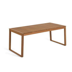Záhradný jedálenský stôl z akáciového dreva Kave Home Emili, 180 x 90 cm vyobraziť