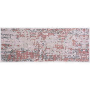 Ružovo-sivé bavlnené nášľapy na schody v súprave 16 ks 25x65 cm Milano Pembe – Vitaus vyobraziť