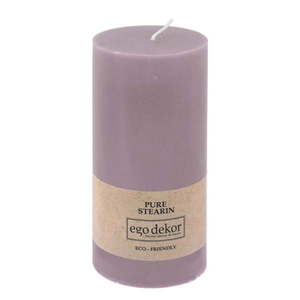 Fialová sviečka Eco candles by Ego dekor Friendly, doba horenia 50 h vyobraziť