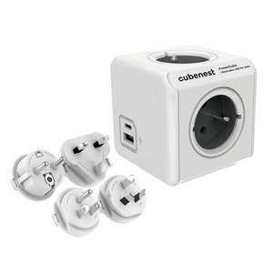 Rozbočovacia zásuvka PowerCube ReWirable USB – Cubenest vyobraziť