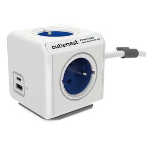 Rozbočovacia zásuvka PowerCube Extended USB – Cubenest vyobraziť