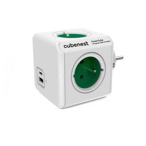 Rozbočovacia zásuvka PowerCube Original USB – Cubenest vyobraziť
