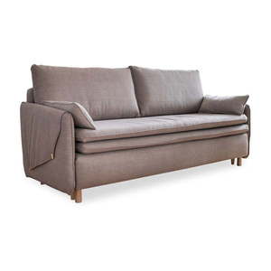 Svetlohnedá rozkladacia pohovka 207 cm Simon – Miuform vyobraziť