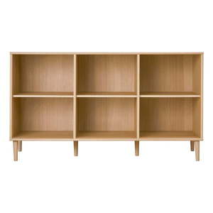 Knižnica v dekore duba v prírodnej farbe 133x75 cm Mistral – Hammel Furniture vyobraziť