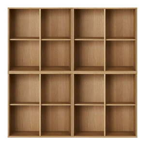 Závesná knižnica v dekore duba v prírodnej farbe 70x70 cm Mistral – Hammel Furniture vyobraziť