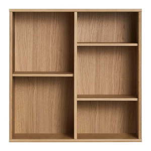 Závesná knižnica v dekore duba v prírodnej farbe 70x70 cm Mistral – Hammel Furniture vyobraziť