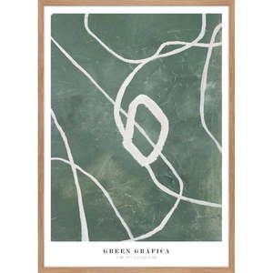 Obraz 52x72 cm Green Grafica – Malerifabrikken vyobraziť
