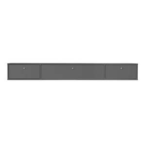 Antracitový TV stolík 176x22 cm Mistral – Hammel Furniture vyobraziť