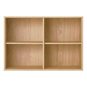Závesná knižnica v dekore duba v prírodnej farbe 89x61 cm Mistral – Hammel Furniture vyobraziť