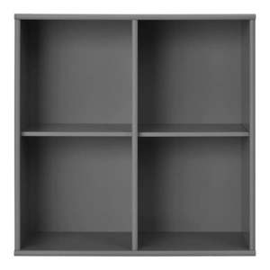 Antracitová závesná knižnica 70x70 cm Mistral – Hammel Furniture vyobraziť