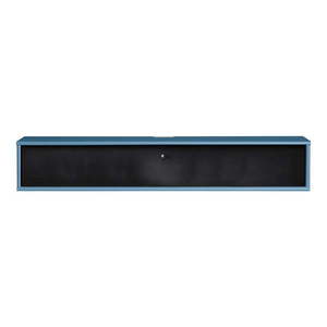 Čierno-modrý TV stolík 133x22 cm Mistral – Hammel Furniture vyobraziť