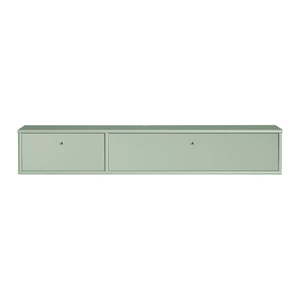 Svetlozelený TV stolík 136x22 cm Mistral – Hammel Furniture vyobraziť
