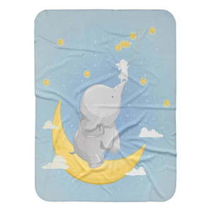 Modrá detská deka 85x125 cm - OYO kids vyobraziť