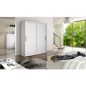 ArtAdrk Šatníková skriňa DENVER DV01 | biela 150 cm vyobraziť