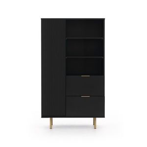 ArtGiB Vitrína NUBIA NB-04 | čierna vyobraziť