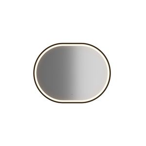 ArtCom LED zrkadlo APOLLO 2 | čierna 90 x 70 cm vyobraziť
