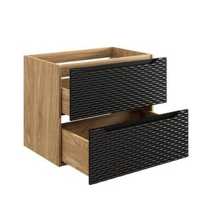ArtCom Skrinka pod umývadlo OCEAN Black 82-70-2S | 70 cm vyobraziť