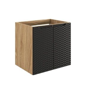 ArtCom Skrinka pod umývadlo OCEAN Black 82-60-2D | 60 cm s dvierkami vyobraziť