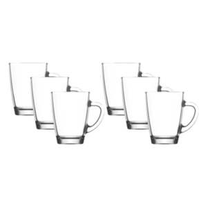 Sklenené hrnčeky v súprave 6 ks 300 ml – Hermia vyobraziť