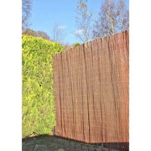 Balkónová zástena z prútia v prírodnej farbe 300x200 cm – Garden Pleasure vyobraziť