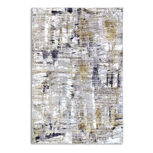 Svetlosivý koberec 120x160 cm Malard Anthracite Gold – Elle Decoration vyobraziť
